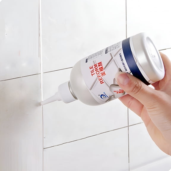 LAMIRO 280ml White Tile Grout 280ml Waterproof,Easy to Use