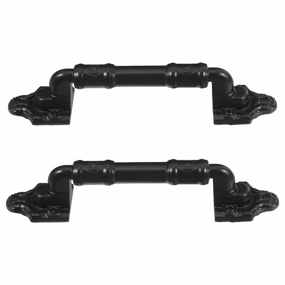 LAMIRO 2pcs Vintage Door Handle Barn Door Handle Gate Pull Handle Sliding Door Handle Long Gate Pull Handle Fence Handle For Outdoor Garage