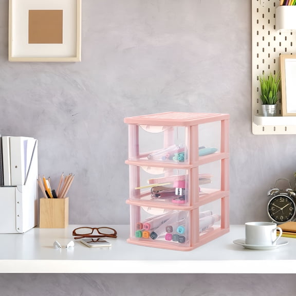 LAMIRO 3 Drawer Storage Cabinet Box