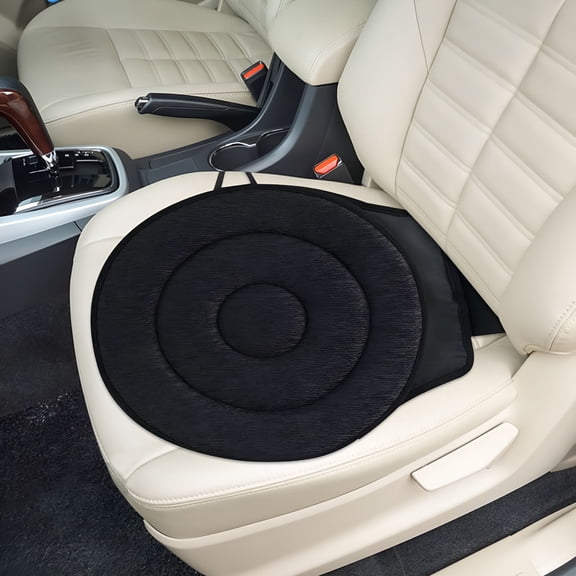 LAMIRO 360 Degree Swivel Seat Cushion for Car, Rotating Seat Cushion Pivot Disc Pad for Elderly, Swivel Car Seat Chair Assist to Turning Easily from Bed to Wheelchair