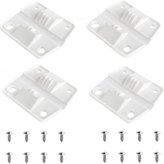 LAMIRO 4 Pack Cooler Replacement for Plastic Hinges & Screws Set,Compatible with Coolers