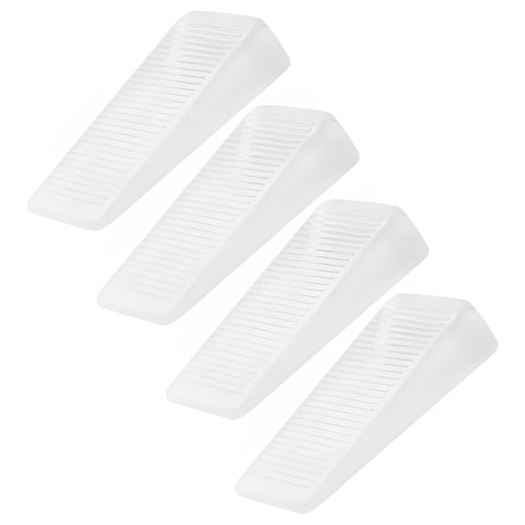 LAMIRO 4-Pack Furniture Leveling Wedges, PVC Table Shims for Uneven Floors, Multi-Purpose Stabilizers for Cabinets, Doors, Shelves