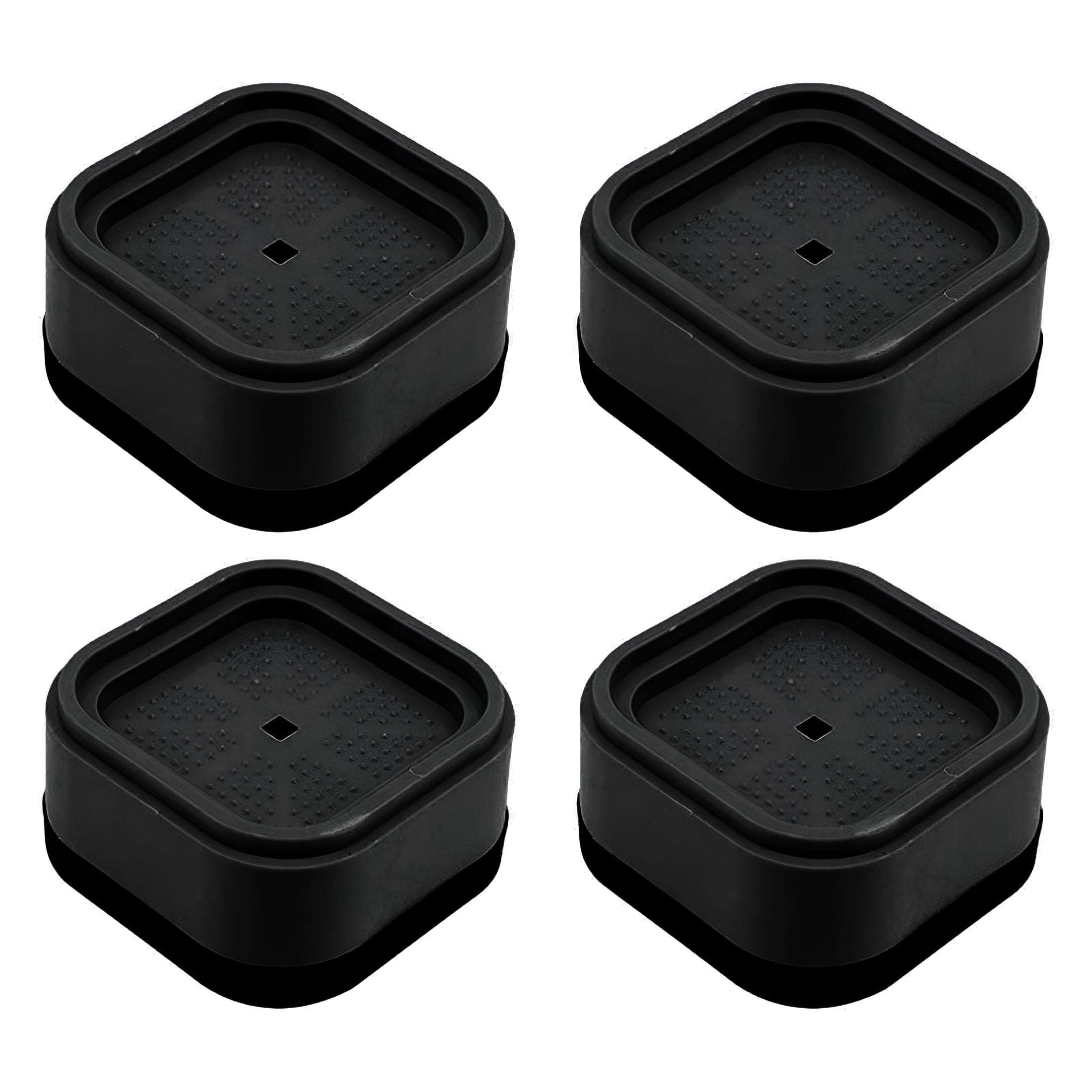 Stackable Patio Risers LAMIRO 4 Pack Furniture Risers Adjustable Bed Risers Heavy Duty Lifts ...