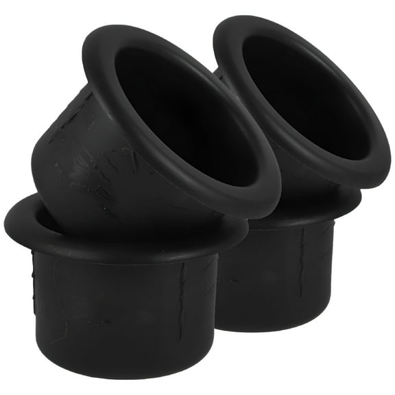 LAMIRO 4 Pcs Safety First Car Seat Cup Holder Replacement Inserts Black