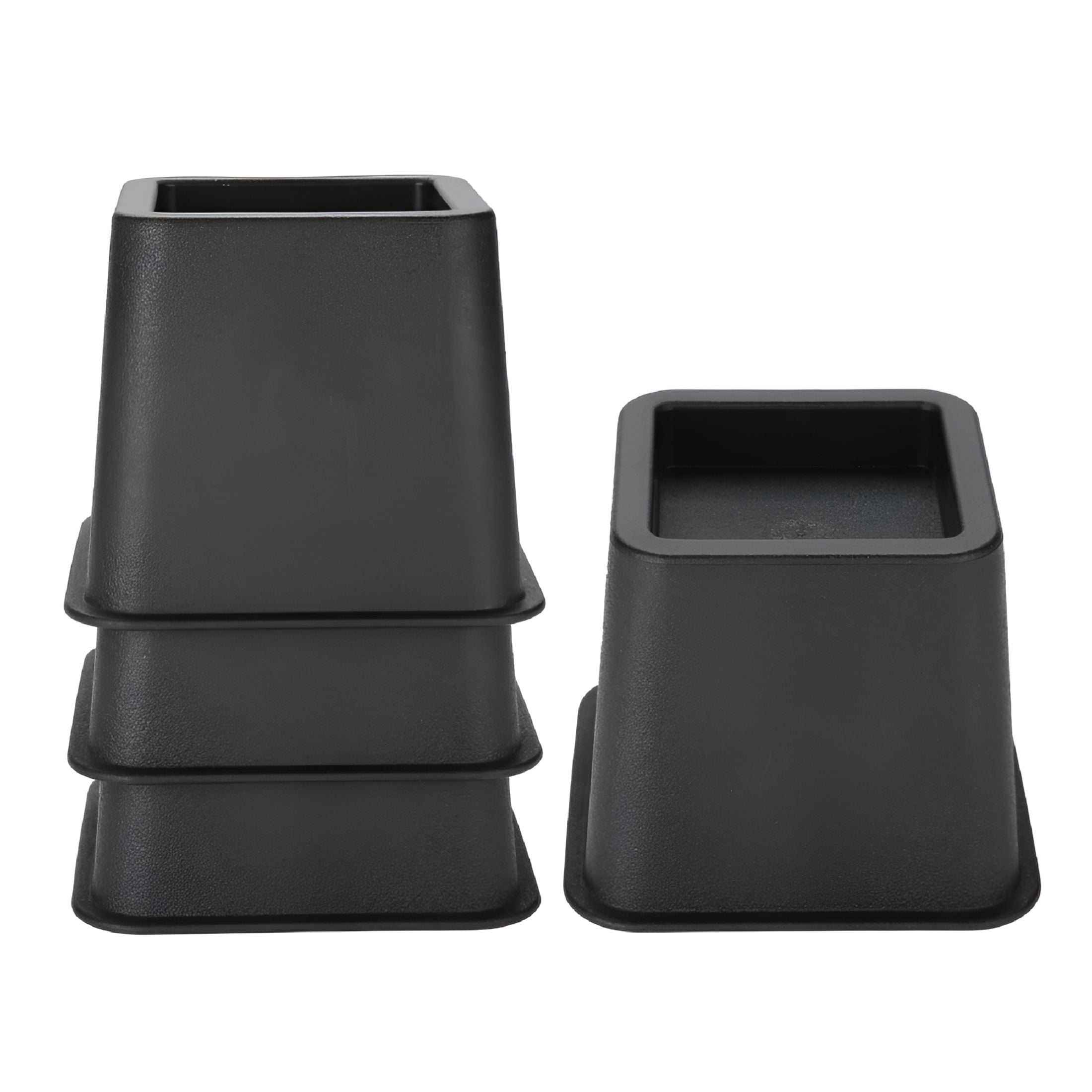 Patio Chair Riser LAMIRO 4-Pieces Bed Risers,Chair Sofa Riser Wide Feet Lift Stands ...