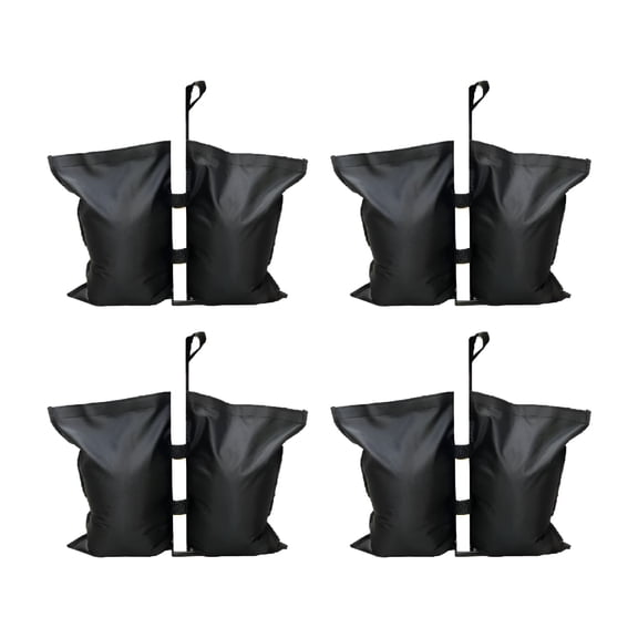 LAMIRO 4 Pieces Canopy Sand Bags Canopy Tent Weights for Patio Furniture Trampoline S
