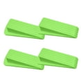 thumbnail image 1 of LAMIRO 4Pcs Door Stoppers for Bottom of Door,Anti-Slip Texture Design Door Stop,Effectively Reduce Ground Scratches Door Stops for Bottom of Door,green, 1 of 7