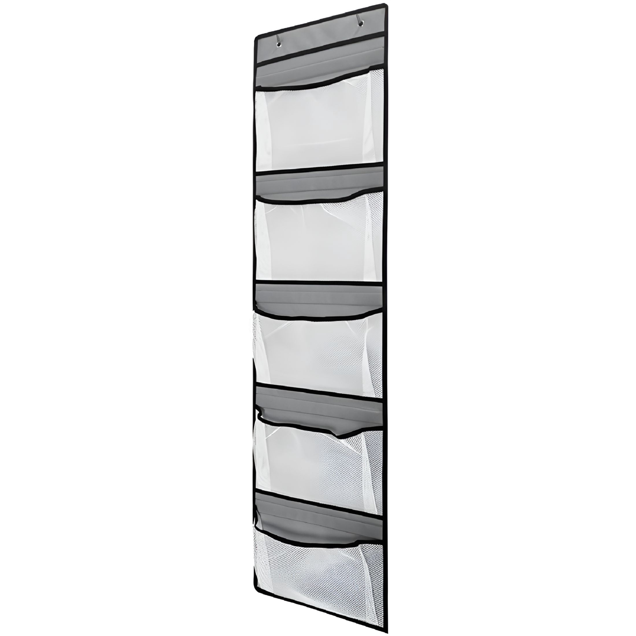 LAMIRO 5 Compartment Storage Hanging Bag Wall Mount Closet Home ...