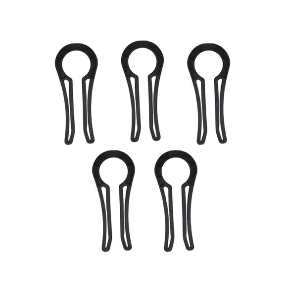 LAMIRO 5Pcs Stove Knob Safety Locks for Child Safety Baby Proof Oven Knobs Covers Lock Prevent Gas Leaks Burns And Scalds Kitchen Stove Safety Devices