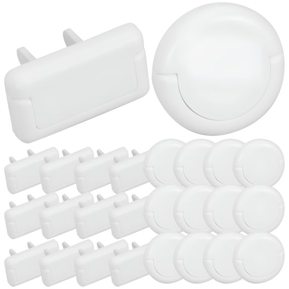 LAMIRO 50pcs Outlet Covers Baby Proofing Safety Outlet Covers Baby Proof Socket Caps