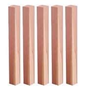LAMIRO 5pcs Cedar Blocks for Clothes Storage Red Cedar Blocks Cedar Planks for Closets Storage