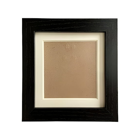 LAMIRO 5x5 Inch Wooden Photo Frame, Simple Exquisite Picture Frame with Stick Design, Rustic Wall Decor for Family Photos, Home and Office