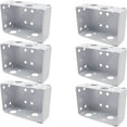thumbnail image 1 of LAMIRO 6PCS 2Inch Blind Brackets Low Profile Box Mounting Bracket for Window Blinds, 1 of 4