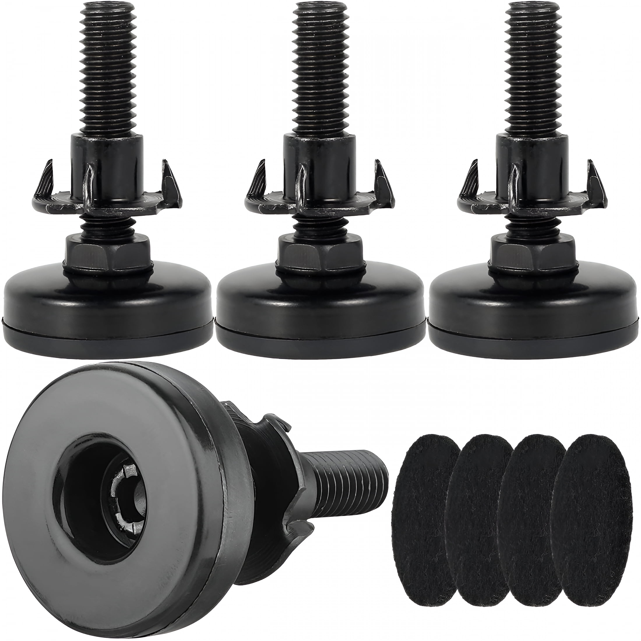 LAMIRO 8 Pack Furniture Levelers Heavy Duty Furniture Leveling Feet ...