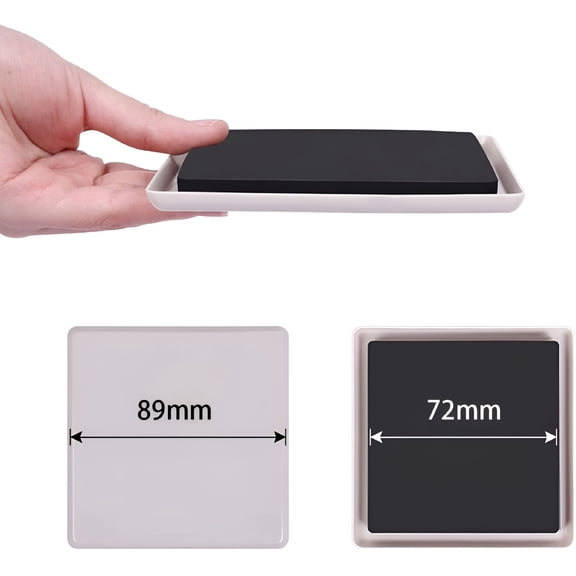 LAMIRO 8Pcs Reusable Large Furniture Sliders For Carpet Heavy Duty Furniture Slider Movers Gliders