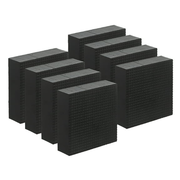 LAMIRO 8pcs Furniture Risers Nonslip Sofa Feet Risers Table Raisers Pads Couch Raisers Chair Bed Raisers