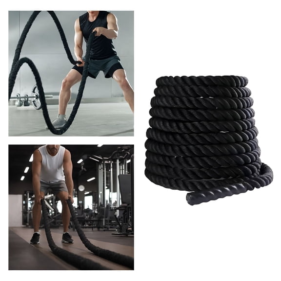 LAMIRO 9.18 Feet Durable Polyester Battle Rope