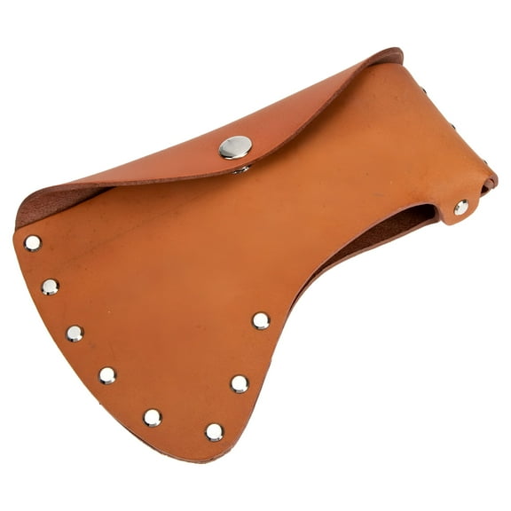 LAMIRO Axe Sheath Cattlehide Protective Cover Axe Head Sheath Portable Hatchet Cover