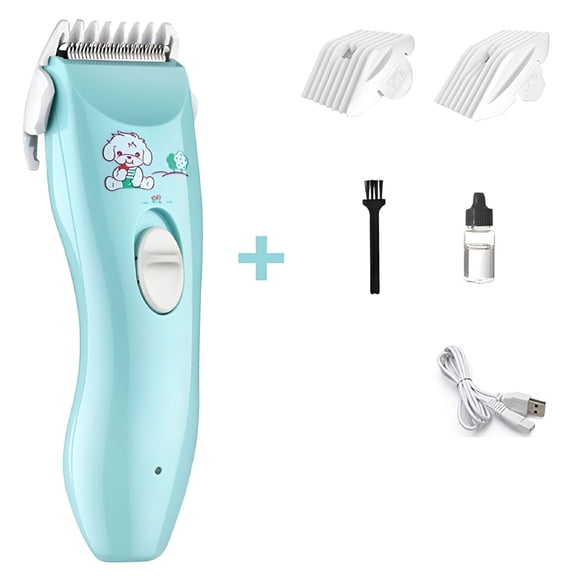 LAMIRO Baby Hair Clippers,Professional Quiet Hair Trimmer for Kids and Toddler,Waterproof & Rechargeable Cordless Hair Cutting Machine for Children