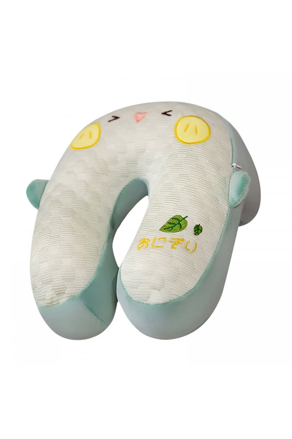 Baby Head and Neck Support U Shape Cushion Memory Foam Neck Pillow for Car Seats Ensuring Safety Comfort During Travel