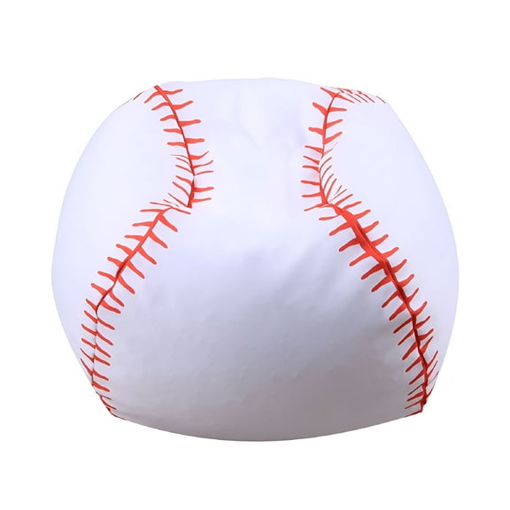 LAMIRO Baseball Pattern Storage Bean Bag Chair for Kids Room