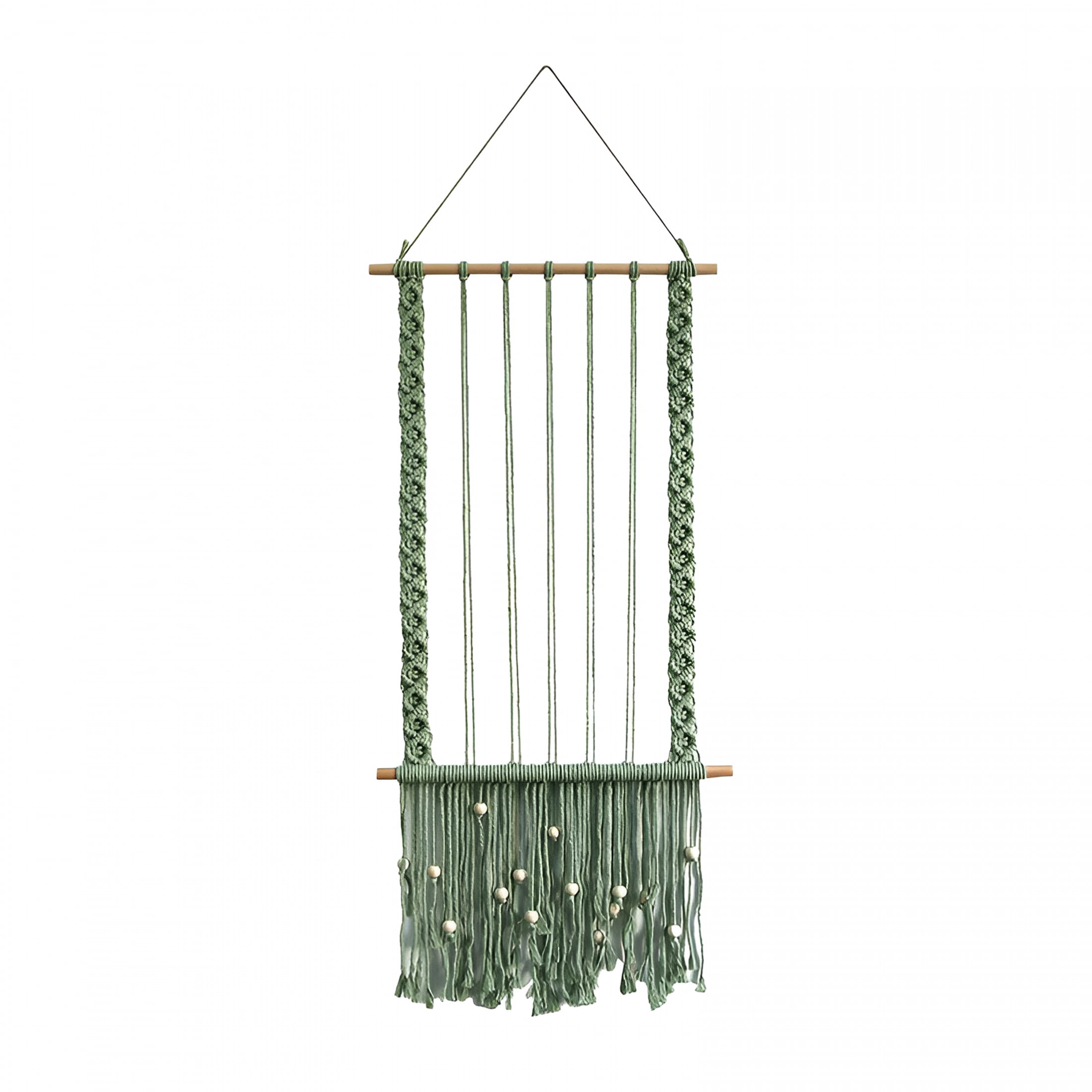 LAMIRO Boho Macrame Wall Decor Picture Frames Bedroom Collage Hanging ...