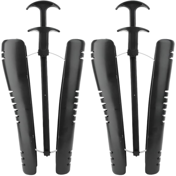 LAMIRO Boot Calf Stretcher, Boot Stretcher Spray, 1 Pair Plastic Shoe Stretcher Shoes Tree Shaper Boots Expander with Handle