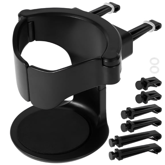 LAMIRO Car Cup Holder Car Air Vent Cup Stand Non-Slip Car Coffee Water Bottle Mount Adjustable Mug Holder Car Little Stuff Storage Organizer for Horizontal Blade Air Vent Car Vehicle Truck