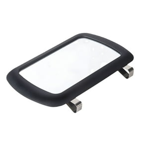 LAMIRO Car Sun Visor Vanity Mirror, Clip-On HD Cosmetic Mirror, Scratch-Resistant ABS