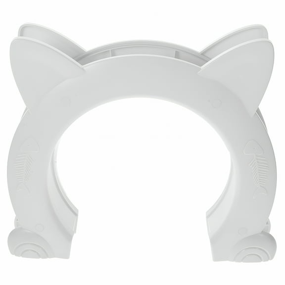 LAMIRO Cat Door for Interior Door Plastic Pass Portal DIY Pet Door