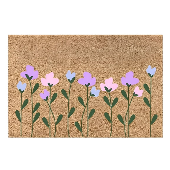 LAMIRO Coir Door Mat for Front Door Welcome Outdoor Mats Funny Doormats with Non-Slip (1 PC)