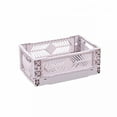 thumbnail image 1 of LAMIRO Collapsible Storage Bins,Plastic Crate for Storage,Collapsible Crate,Utility Stackable Box,Collapsible Storage Box,Milk Crate Collapsible Storage, 1 of 6