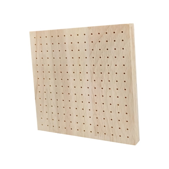 LAMIRO Crochet Blocking Board Durable DIY Crafting Pegboard for Crochet,Hole Diameter 2mm