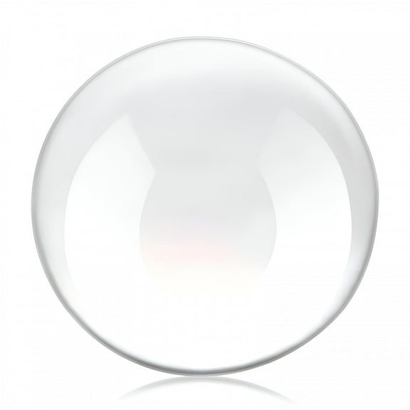 ACDANC Crystal Ball Quartz Glass Transparent Ball Spheres Glass Ball