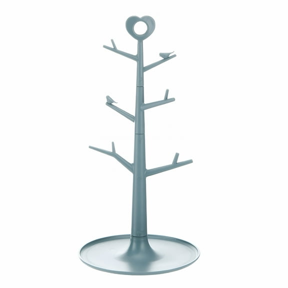 LAMIRO Cup Holders Tree Coffee Cup Tree With 6 Hooks Coffee Cup Rack Mug Tree For Counter Coffee Mug Holder Stand Mug Rack
