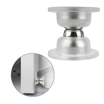 LAMIRO Door Stoppers for Bottom of Door,Anti-Collision Buffer Design Magnetic Door Stopper,Wear-Resistant, Sturdy and Not Effortless to Age Door Wedge Stopper,clear