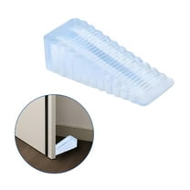 LAMIRO Door Stoppers for Bottom of Door,Effectively Fix the Door Security Door Stopper,Tool-Free Installation Under Door Gap Filler,clear1,large