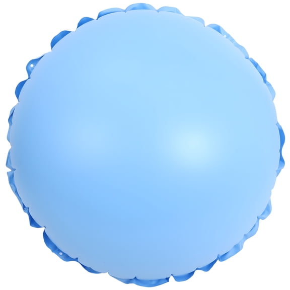 LAMIRO Durable Inflatable Pool Pillow Sky Blue Thickened Cushion for Winter Use