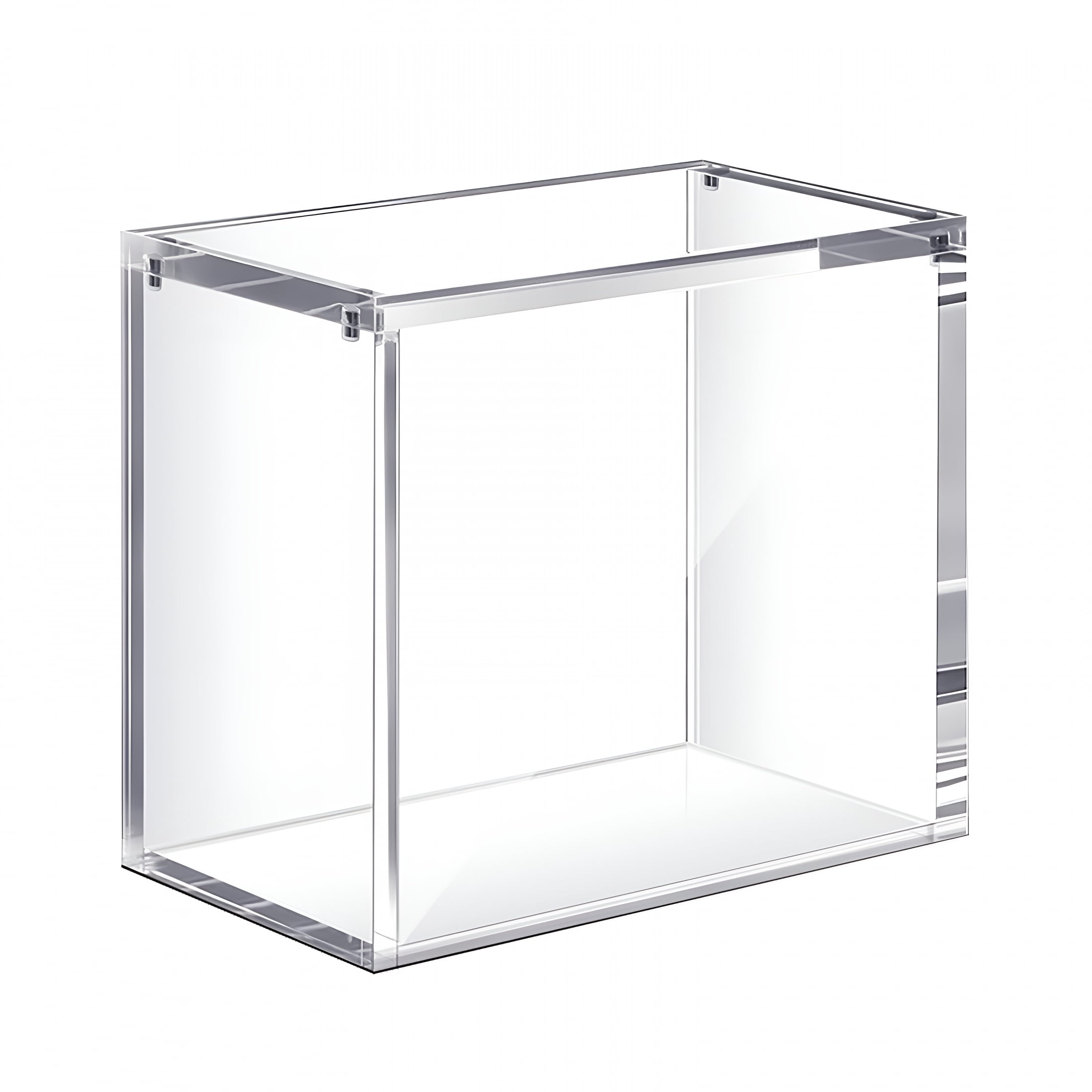 ETB Protector Case, Elite Trainer Box Acrylic Display Case 8mm+5mm Ultra Thick, Stackable with Strong Magnets, Trading Card Storage Showcase Compatible, Clear, 5.4x3x4.8 In