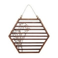 thumbnail image 1 of LAMIRO Earring Wall Holder Hanging Jewelry Storage Organizer, 2 Pack Metal Grid Star And Moon Shape Jewelry Rack, 1 of 7