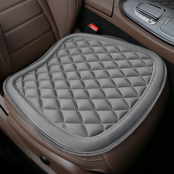 LAMIRO Gel Car Seat Cushion with 3D Mesh - Breathable Summer Cooling Pad for Driving Comfort, Universal Fit (44x48cm)
