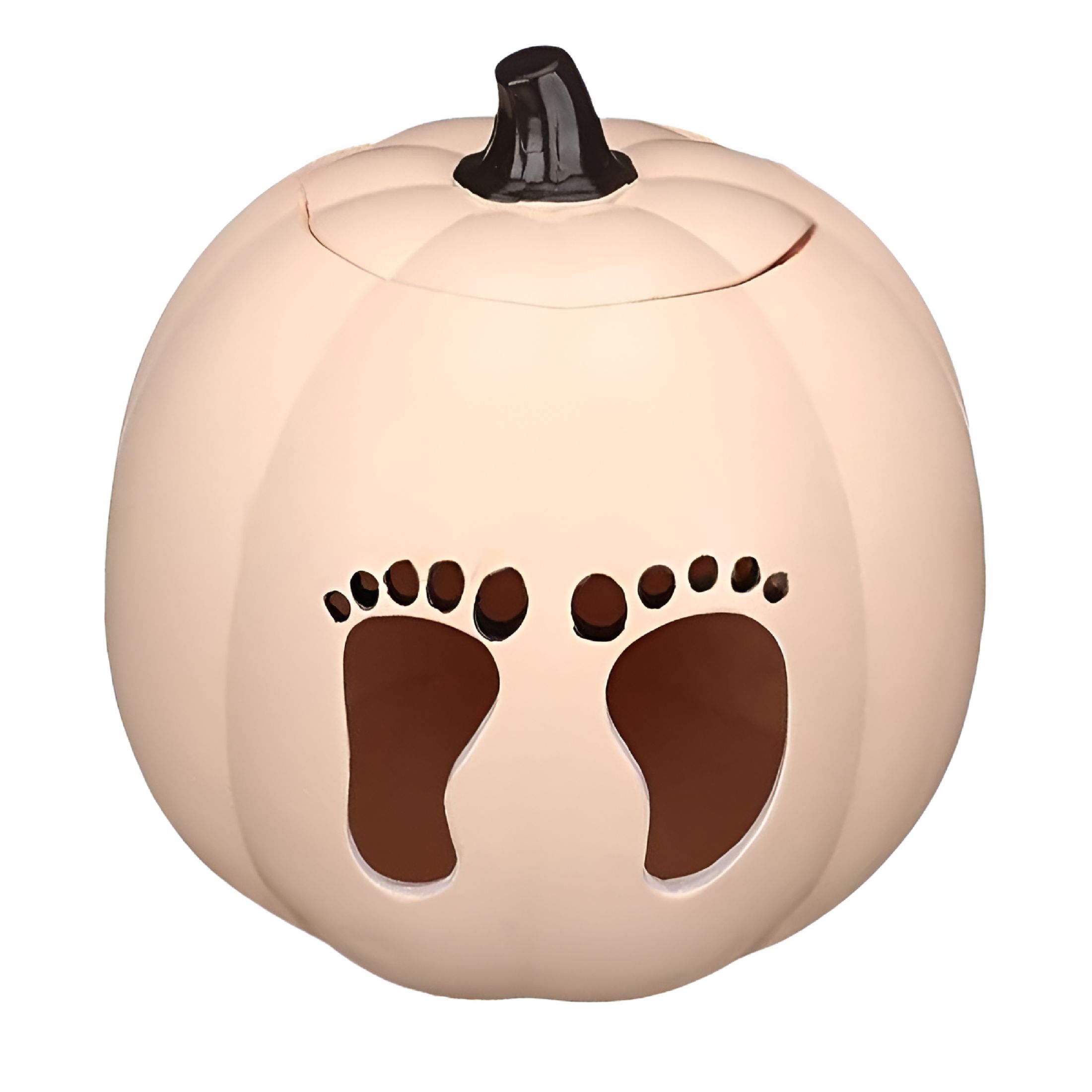 LAMIRO Gender Reveal Pumpkin Decoration 7.9 Inch Fall Pumpkin Baby