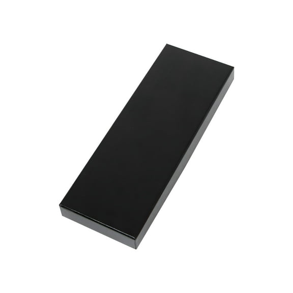 LAMIRO Gift Wrap Tie Boxes Men Tie Gift Box Sock Scarves Gift Boxes with Lids 27X9X3cm Cardboard Paper Gift Box for Valentine's Day Birthday,Black,27x9x3cm