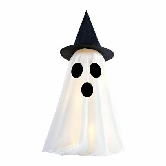 LAMIRO Halloween Ghost Decorations,Ip65 Waterproof Ghosts Lights for Outdoor Indoor,Scary Ghost for Mantel Shelf & Tabletop Decor,Life Cycles for 50000 Hrs, Ideal Party Decor for Porch Yard Garden