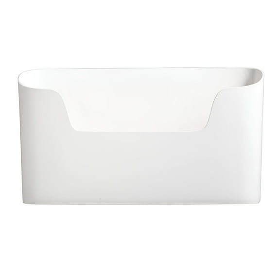 LAMIRO Hanging File Folder Organiser No Drilling Plastic Wall File Holders Desk Organizer Vertical Mail Organizer Wall Mounted Magazine Rack Adhesive Pad Office Door Mailbox