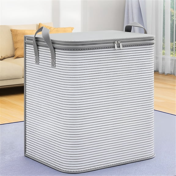 LAMIRO Heavy Duty Container Closet Organizer,Gray