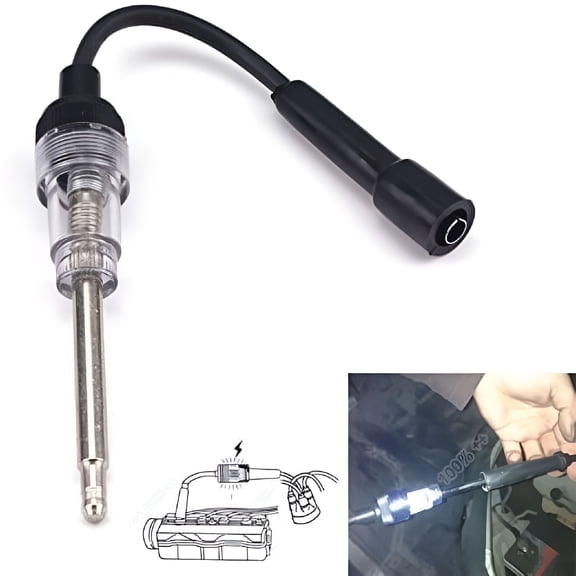 LAMIRO Inline Spark Tester, Plug Engine Ignition Tester, Fool-Proof Pick Up Coil/Armature Diagnostic Detector Tool for Automotive, Car, Lawnmower, Small & Big Internal/External Engines