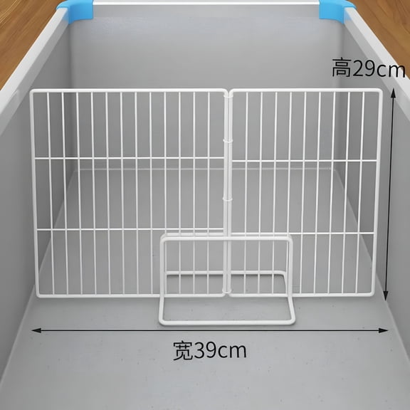LAMIRO Iron Freezer Partition Divider For Home And Commercial Use Freezer Partition Freezer Divider Wire Divider Freezer Separator Shelf Divider