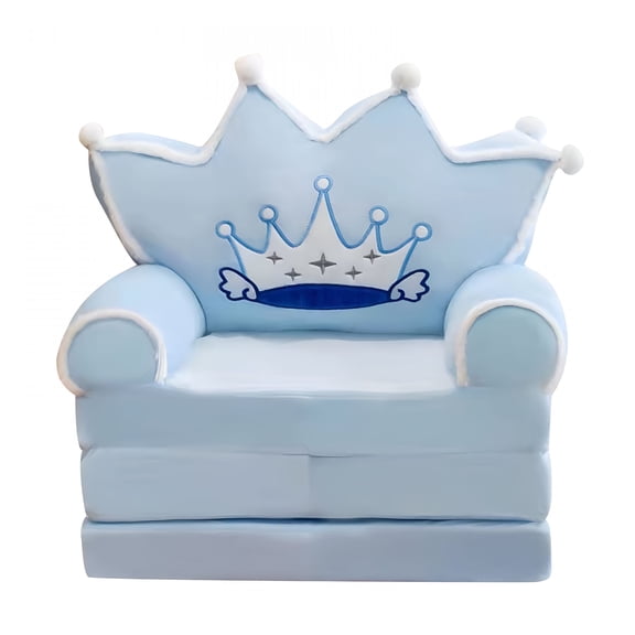 LAMIRO Kids Foldable Sofa Bed,2 in 1 Princess Chair for Toddlers,Cartoon Shape,Fold Out Couch for Bedroom,Sofa Bed for Girls,Toddler Recliners Baby Sofa Lounger for Kids (Without Liner Filler)
