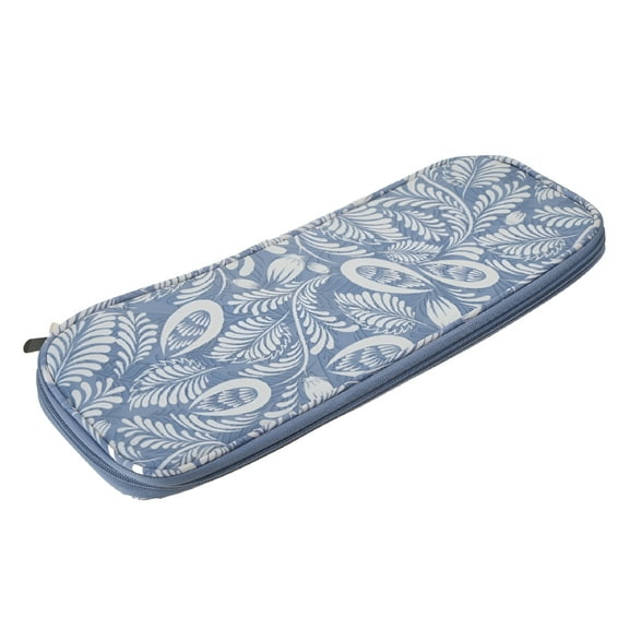 LAMIRO Knitting Needle Case,Crochet Hooks Storage Case,Large Knitting Needle Storage Bag for Knitting Needle up to 15In